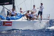 S.M. El Rey Felipe VI, hoy a bordo del "Aifos".